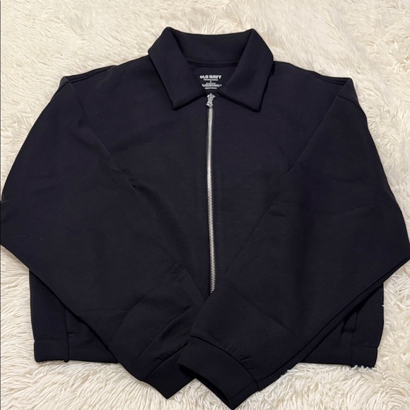 Old Navy Bounce Fleece Bomber Jacket - Picture 2 of 5